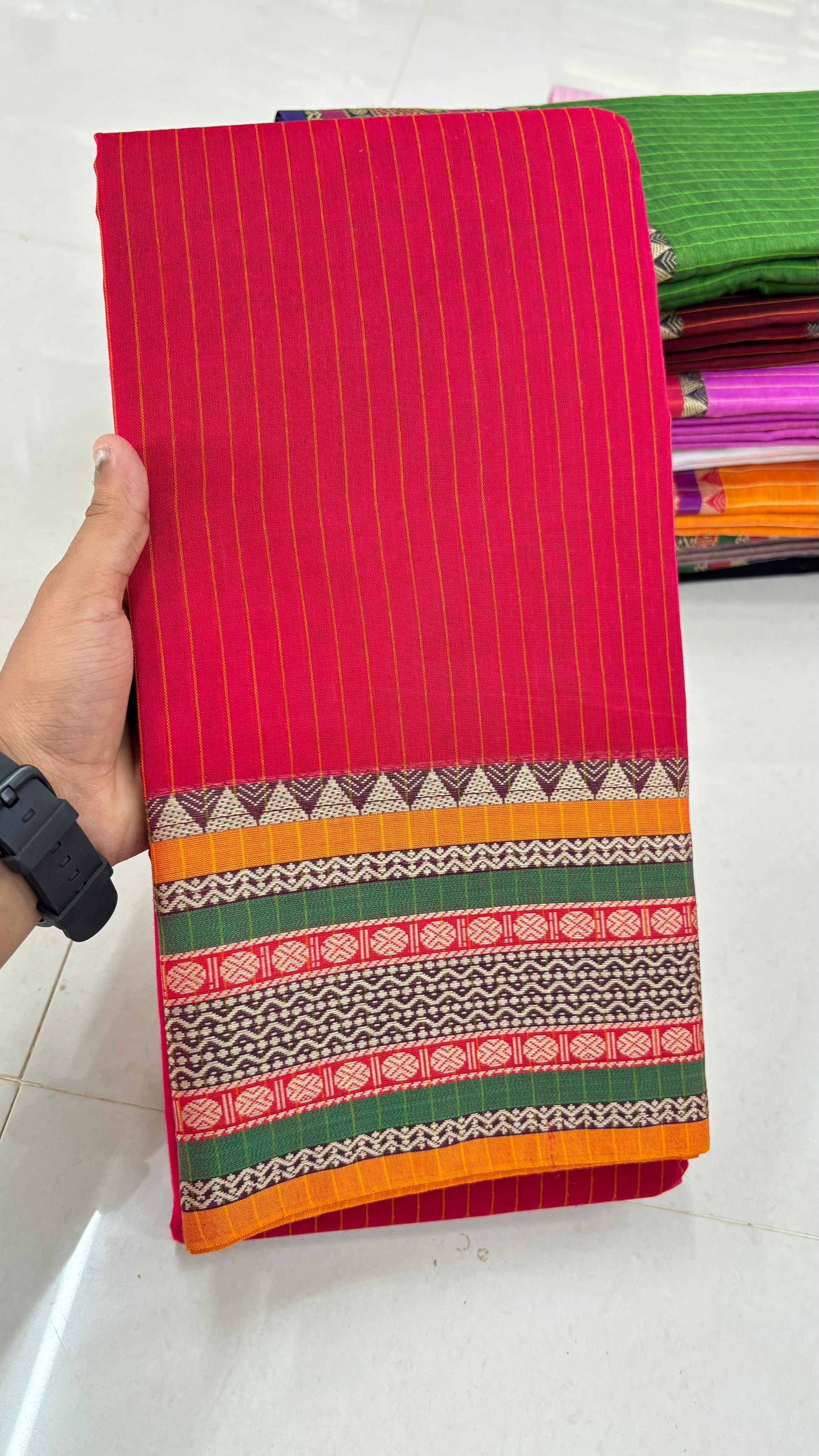 Narayan Peth Pure Cotton Saree